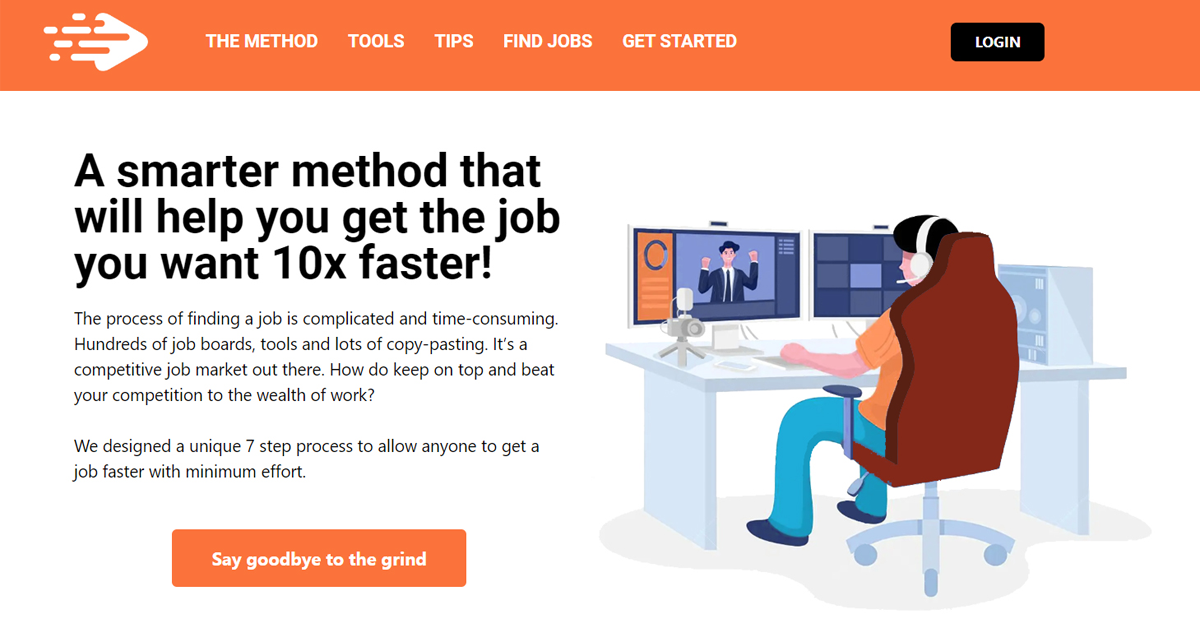 A smarter method that will help you get the job you want 10x faster!