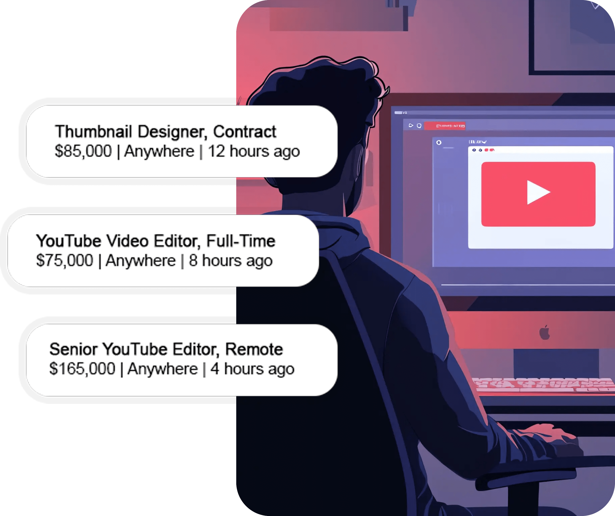 remote youtube video editor jobs